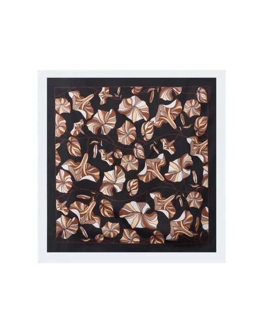 Coccinelle Black Silk Scarves