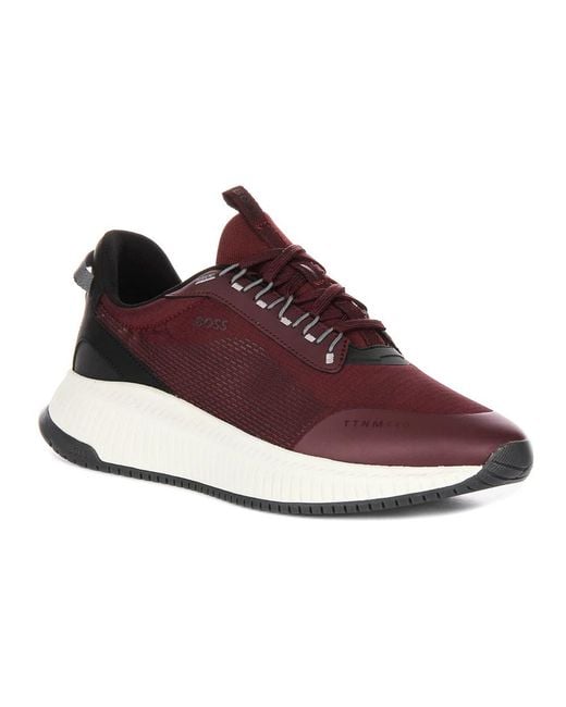 HUGO Purple Sneakers for men