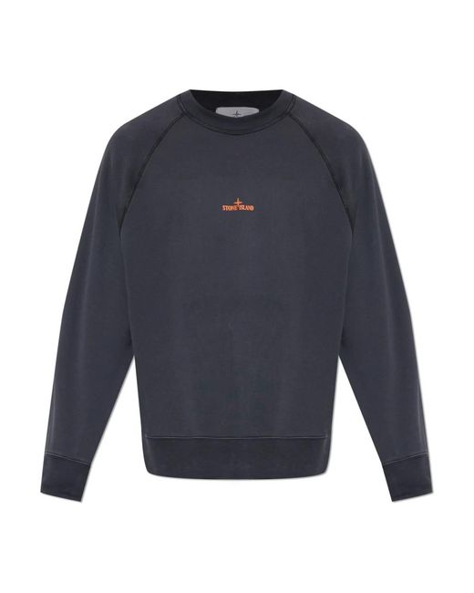 Stone Island Blue Sweatshirts for men