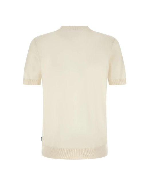 HUGO Natural Round-Neck Knitwear for men