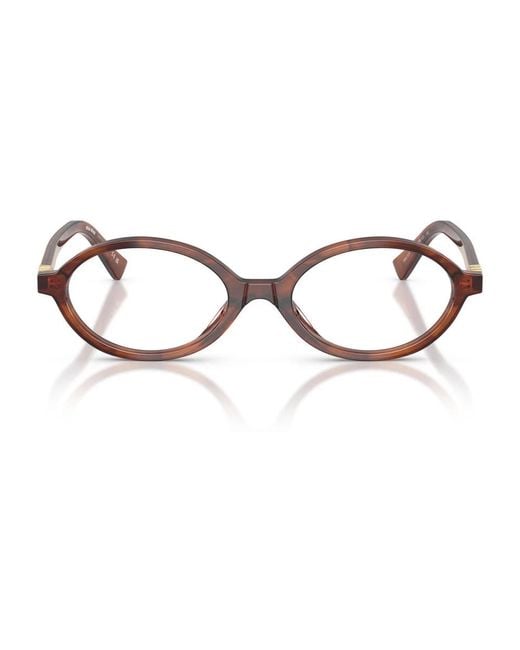 Miu Miu Brown Glasses