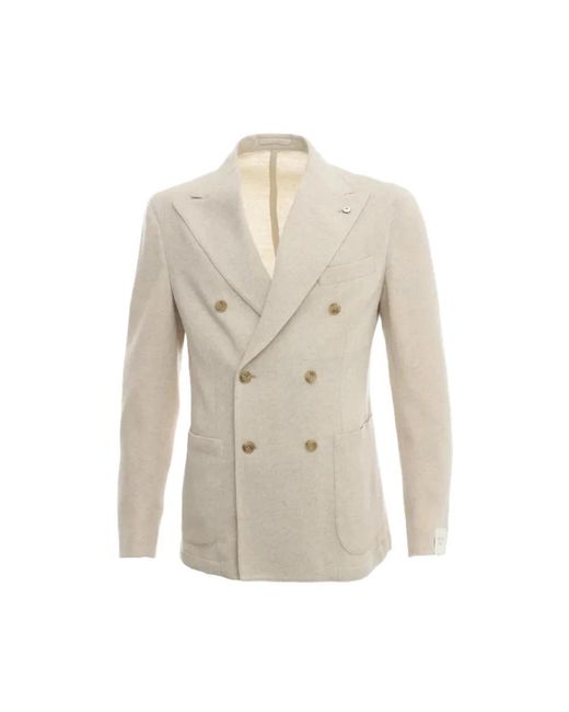 L.b.m. 1911 Natural Blazers for men