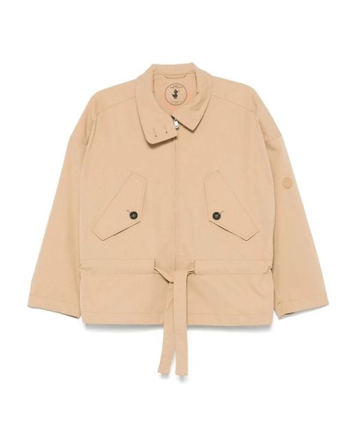 Save The Duck Light Jackets in het Natural