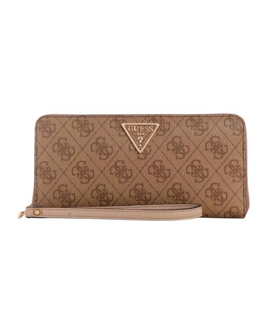 Wallets & Cardholders di Guess in Brown