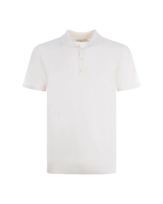 Daniele Fiesoli White Polo Shirts for men