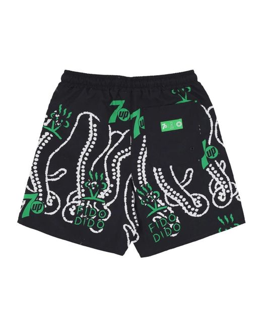 Octopus Black Beachwear for men