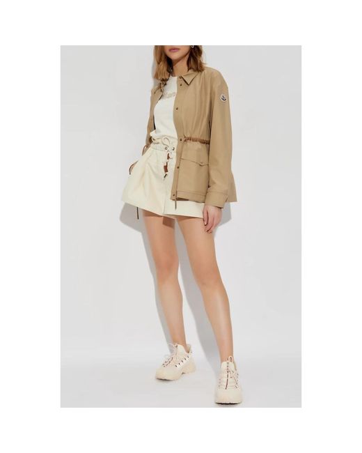 Moncler Short Shorts in het Natural