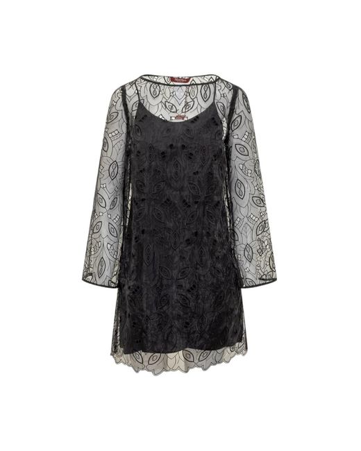 Max Mara Kleedjes ,Zwart ,Elegante Jurk Voor Speciale Gelegenheden in het Black
