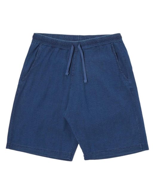 Universal Works Blue Casual Shorts for men