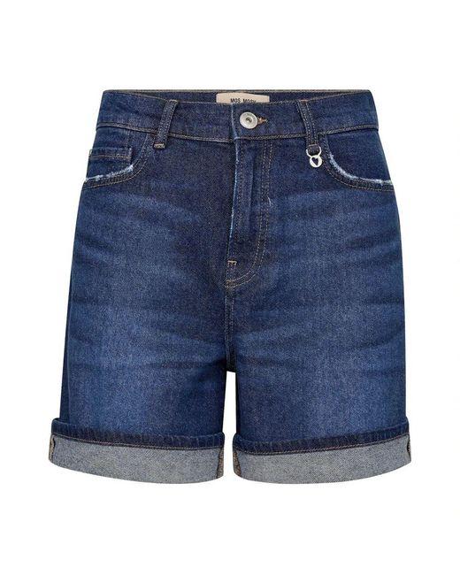 Mos Mosh Blue Blaue denim shorts & knickers