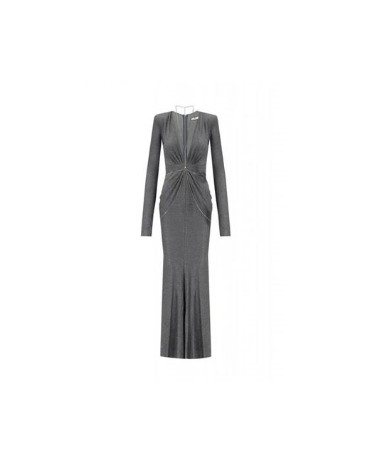 Elisabetta Franchi Gray Gowns