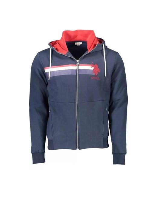 U.S. POLO ASSN. Zip-Throughs in het Blue voor heren