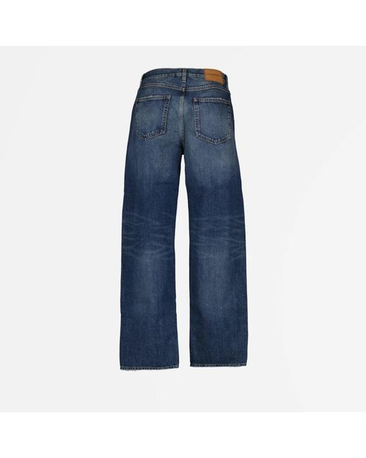 Jeans > wide jeans Burberry pour homme en coloris Blue