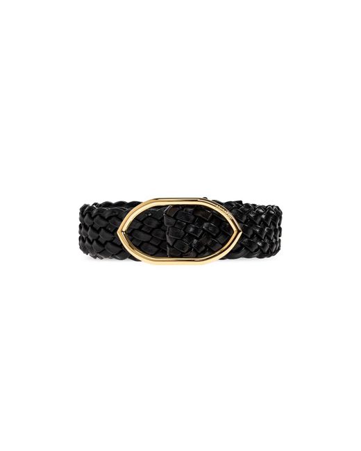 Jacquemus Black Calisson Ledergürtel
