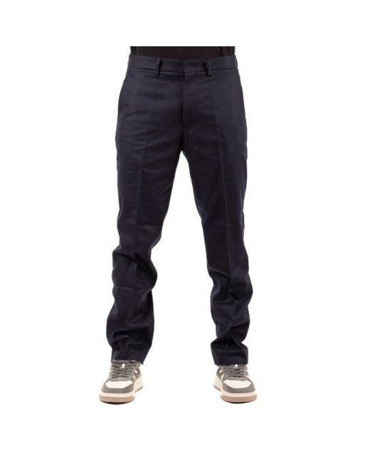 hindustrie Blue Suit Trousers for men