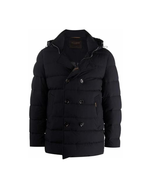 Moorer Winter Jackets in het Black voor heren