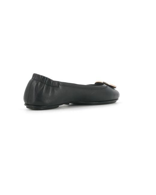Tory Burch Black Flat Shoes