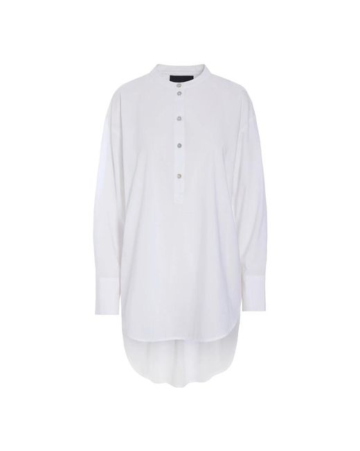 Bitte Kai Rand Core Katoenen Tuniek Shirt in het White