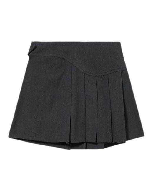 Pinko Black Short Skirts