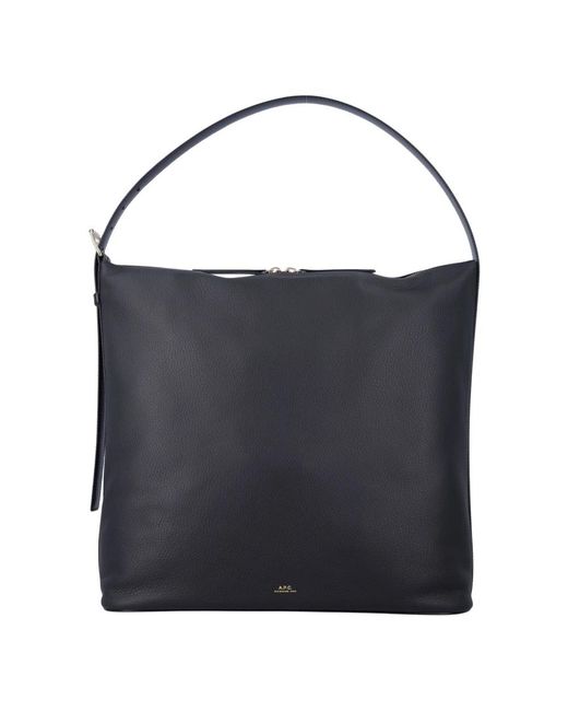 A.P.C. Blue Vera Maxi Bag
