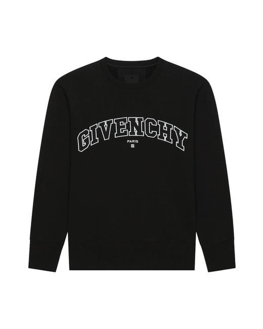 Givenchy Black Long Sleeve Tops for men