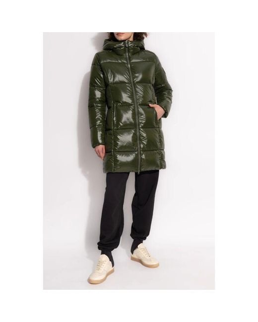 Save The Duck Green Gepolsterte jacke ines