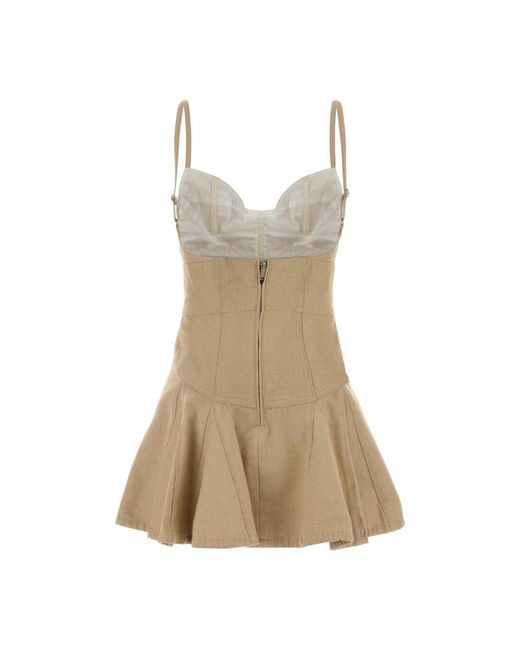 DSquared² Brown Short Dresses