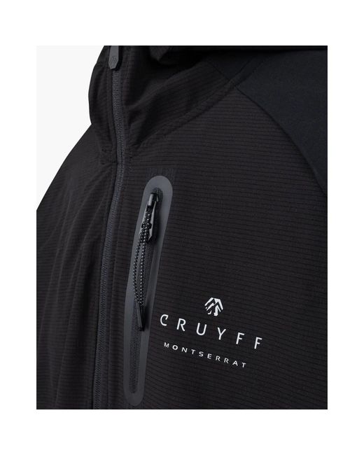 Cruyff Hoodies & Sweatvesten ,Zwart ,Nocturnal Jack Zwart in het Blue voor heren