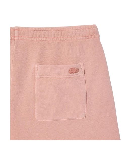Lacoste Pink Rosa casual shorts