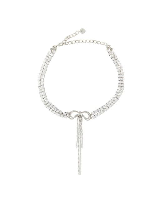 Necklaces di Self-Portrait in White