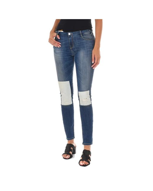 Met Blue Skinny Fit Jeans
