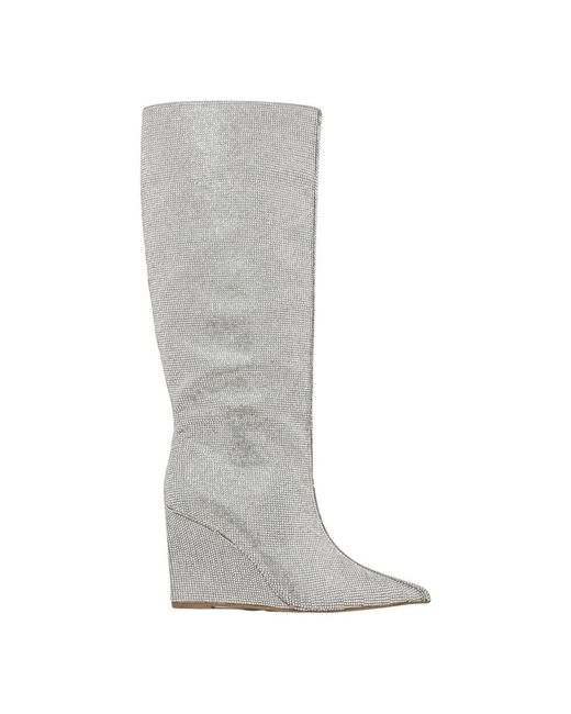 Steve Madden Gray High Boots