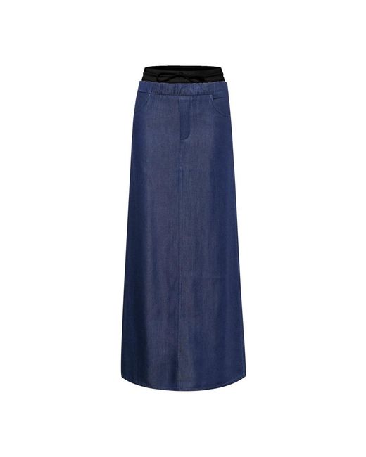Gestuz Blue Denim Skirts