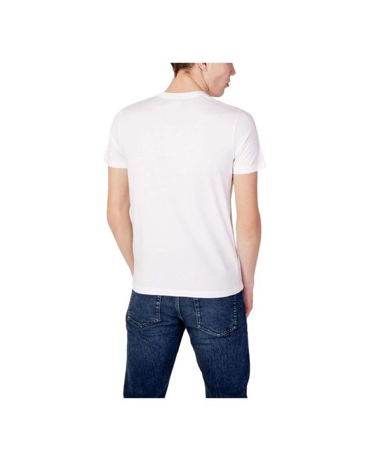U.S. POLO ASSN. T-shirt in weiß in Blue für Herren
