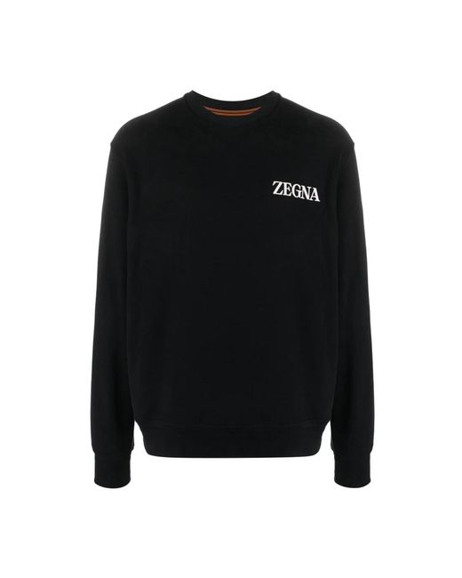 Zegna Sweatshirt in Black für Herren