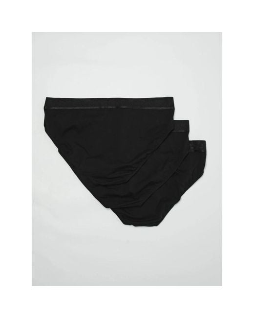 Emporio Armani Black Bottoms for men