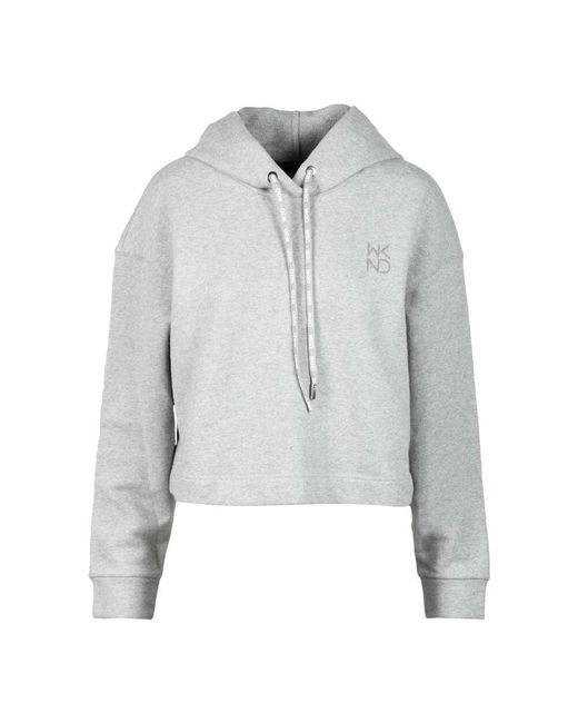 Weekend by Maxmara Gray Sweatshirts Hoodies