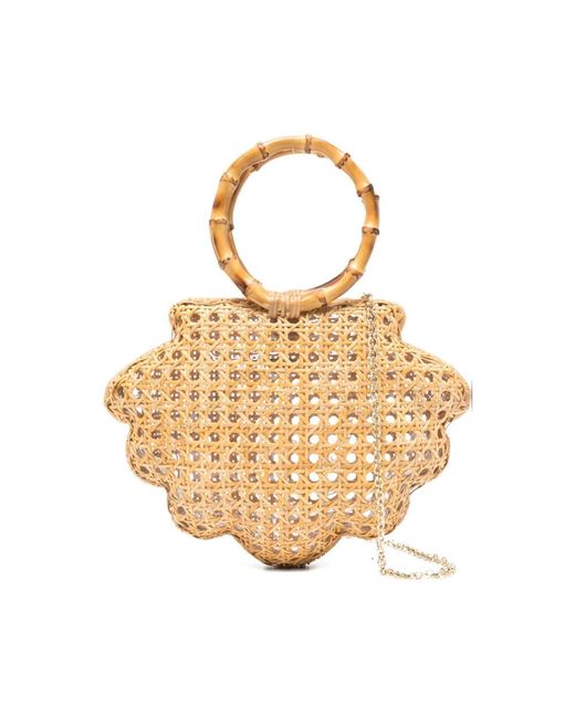 Serpui Ethan Handbag in het Metallic