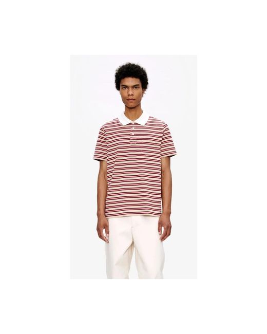 A.P.C. Red Polo Shirts for men