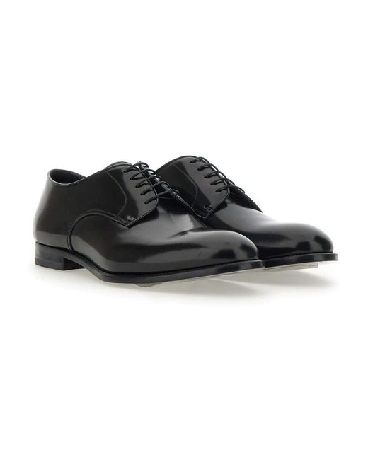 Doucal's Black Business Shoes for men