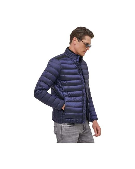 Down Jackets Guess pour homme en coloris Blue