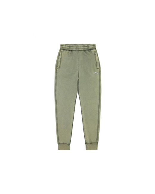 DIESEL Green Sweatpants for men