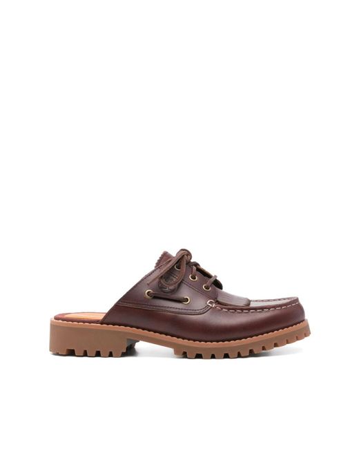 Timberland Brown Mules