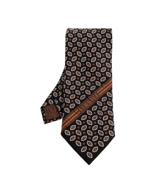 Versace Black Ties for men