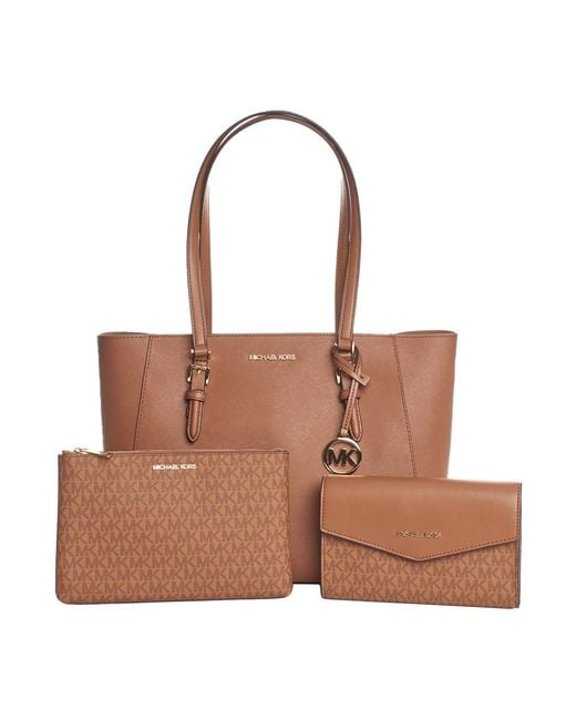 Michael Kors Brown Shopping Bags