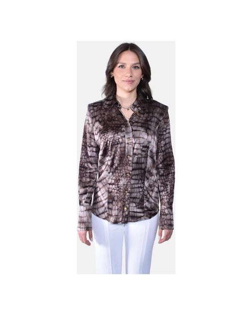 Elisabetta Franchi Brown Shirts