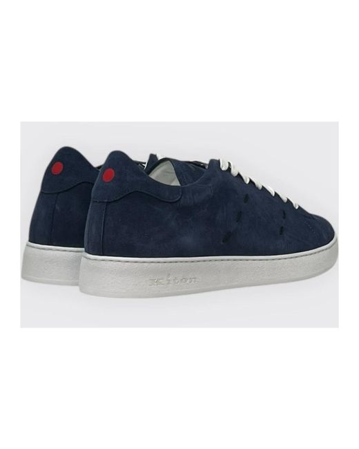 Kiton Blue Sneakers for men