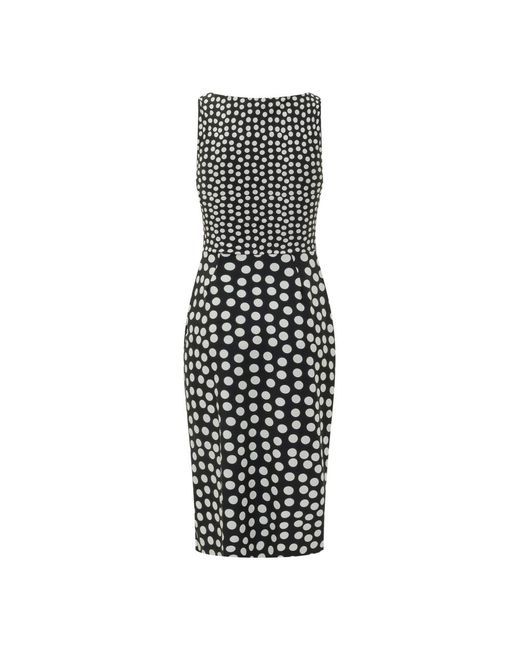 Chiara Boni Black Midi Dresses