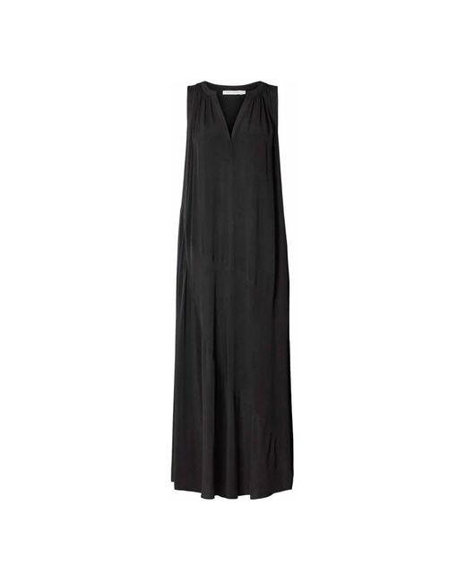 Rabens Saloner Black Maxi Dresses