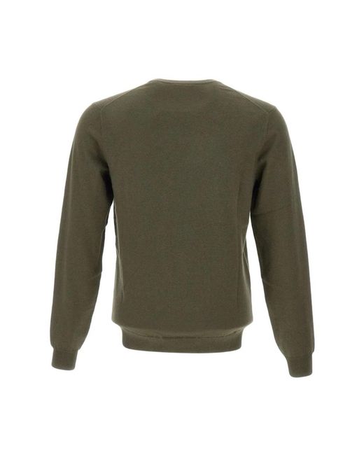 Sun 68 Green Round-Neck Knitwear for men